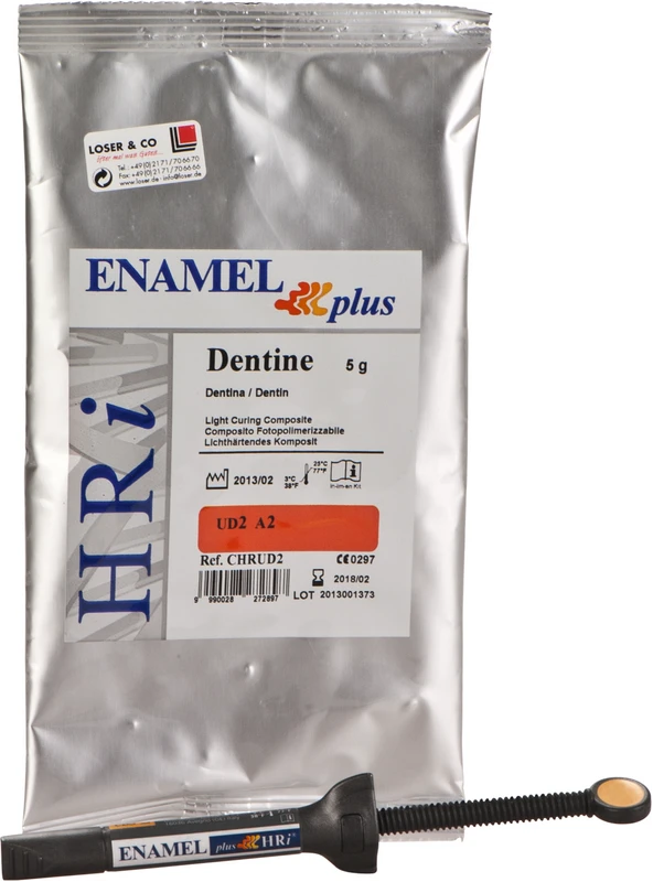 ENAMEL plus HRi® Spritze 5 g dentin UD2-A2