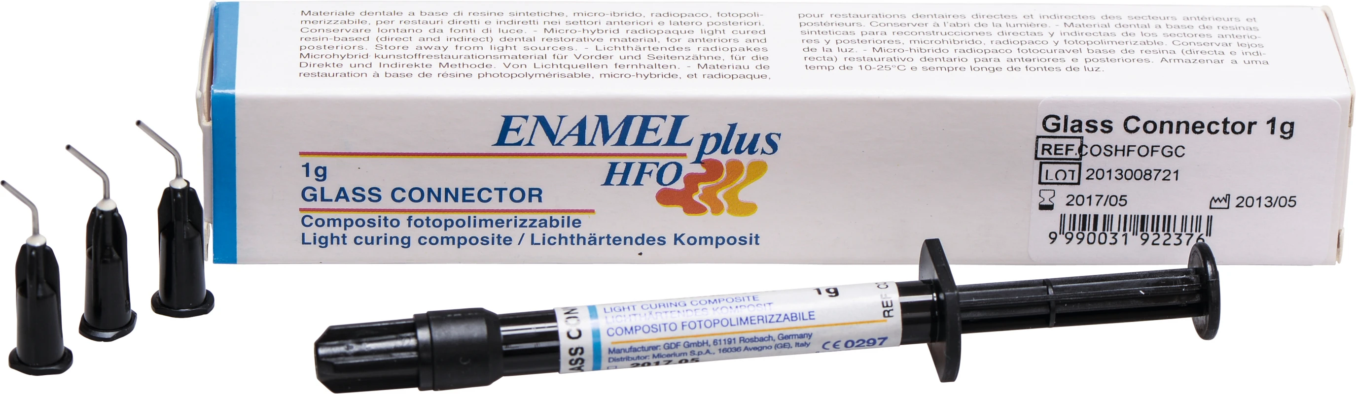 ENAMEL plus HFO Connector Spritze 2 g