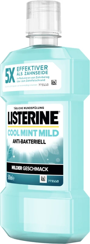 LISTERINE® COOL MINT MILDER GESCHMACK Flasche 500 ml