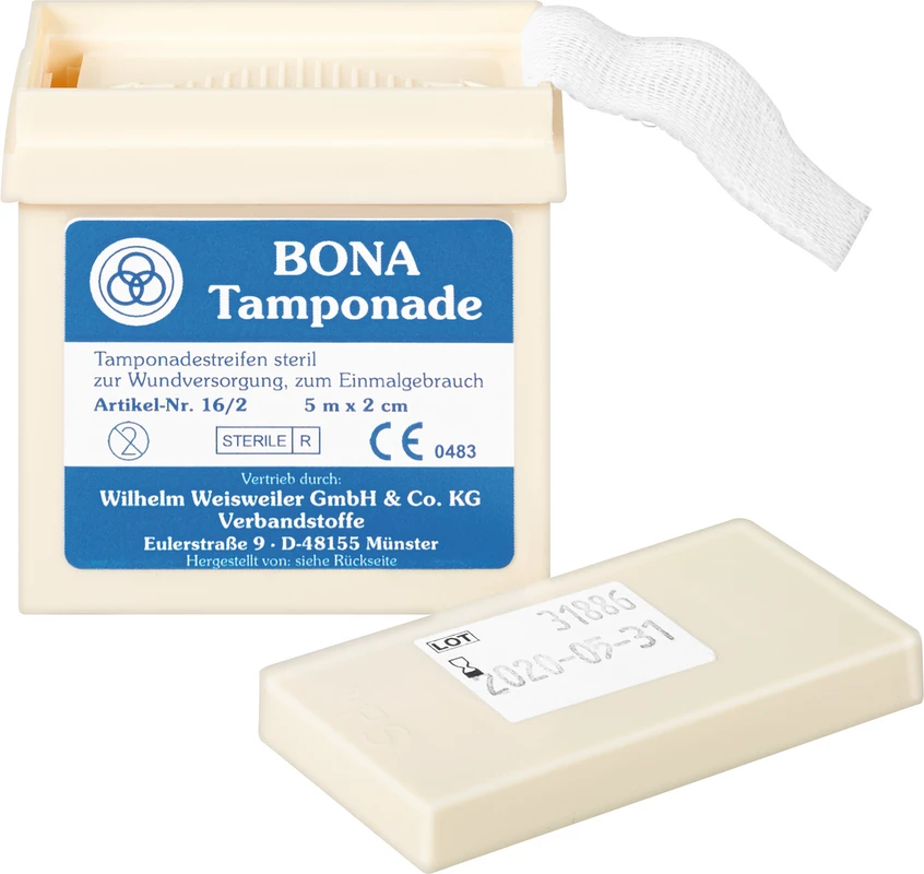 BONA Tamponade Packung 5 m Tamponade, 2 cm