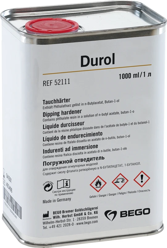 Durol Tauchhärter Kanister 1 Liter Tauchhärter