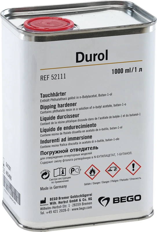 Durol Tauchhärter Kanister 1 Liter Tauchhärter