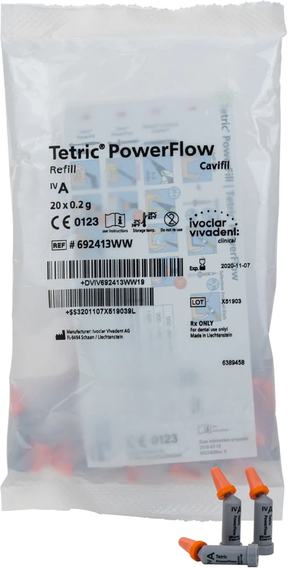 Tetric® PowerFlow Packung 20 x 0,2 g Cavifil IVA