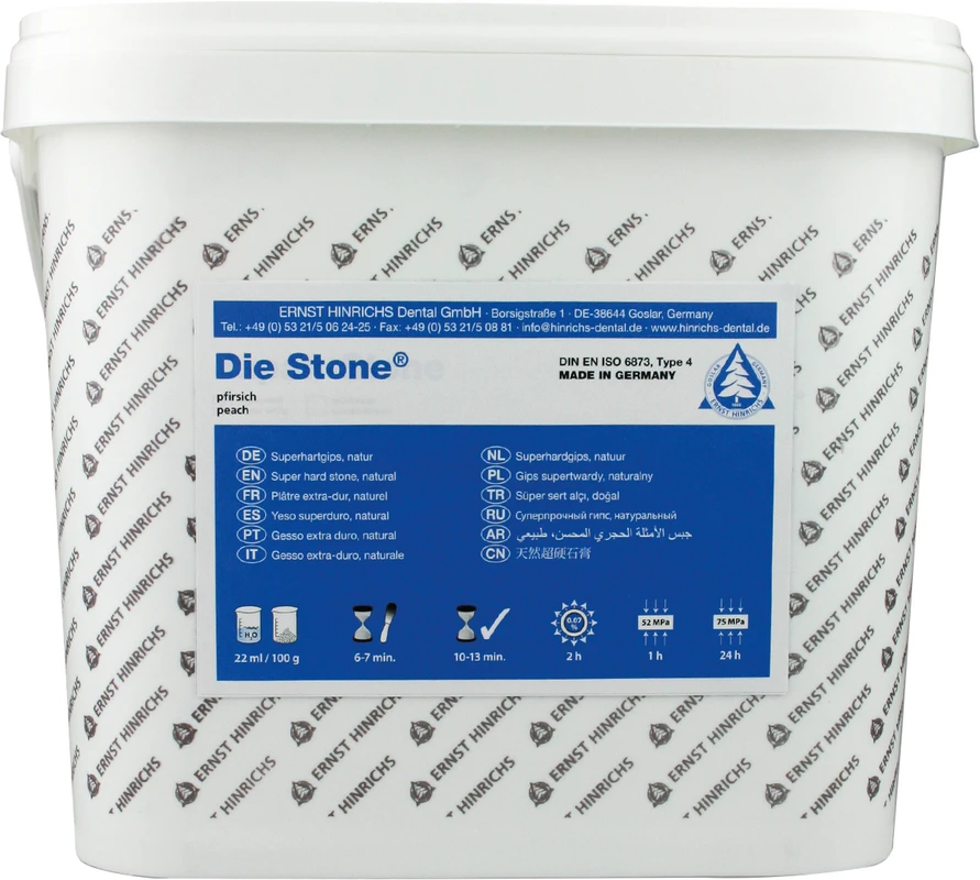 Die Stone® Eimer 10 kg pfirsich