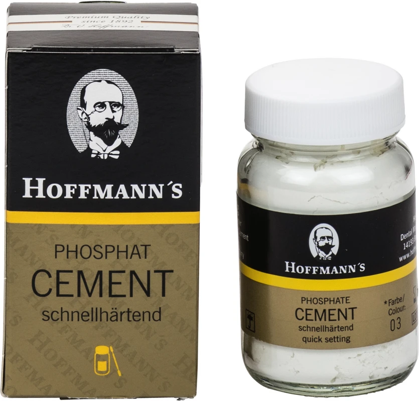 HOFFMANN´S CEMENT Packung 100 g Pulver schnellhärtend weißlich gelb