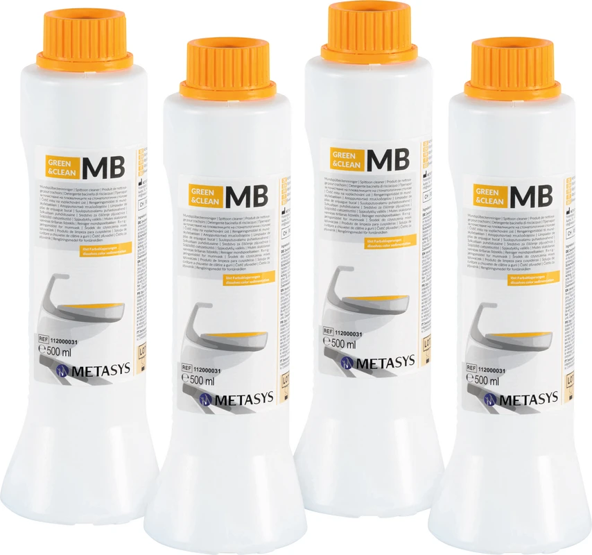 GREEN&CLEAN MB Nachfüllpackung 2 4 x 500 ml Flasche Reinigungsmittel