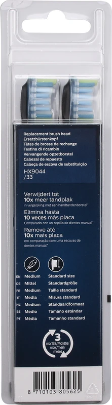 sonicare Premium Plaque Defense Ersatzbürsten Packung 4 Stück