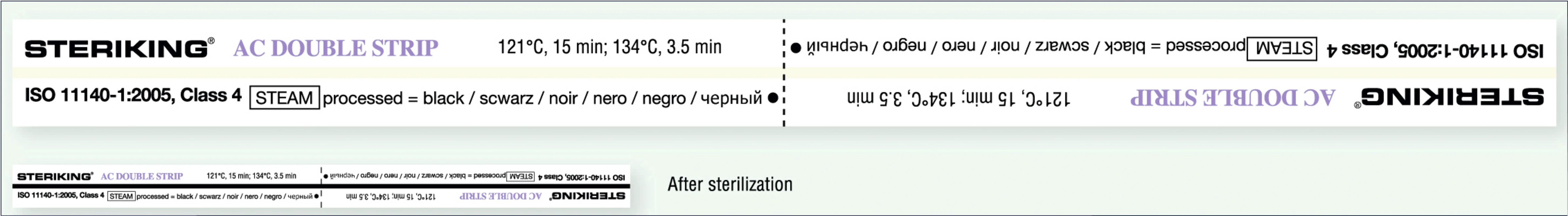 Indikator-Streifen Indikator-Streifen Steriking