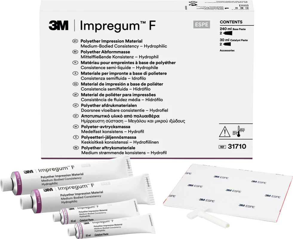 Impregum™ F Refill Packung 2 x 120 ml Basispaste, 2 x 15 ml Katalysator, 1 Anmischblock
