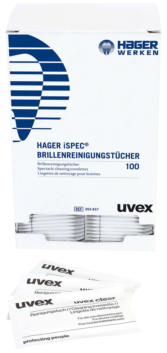 Hager iSpec® Brillenreinigungstücher Hager &amp; Werken