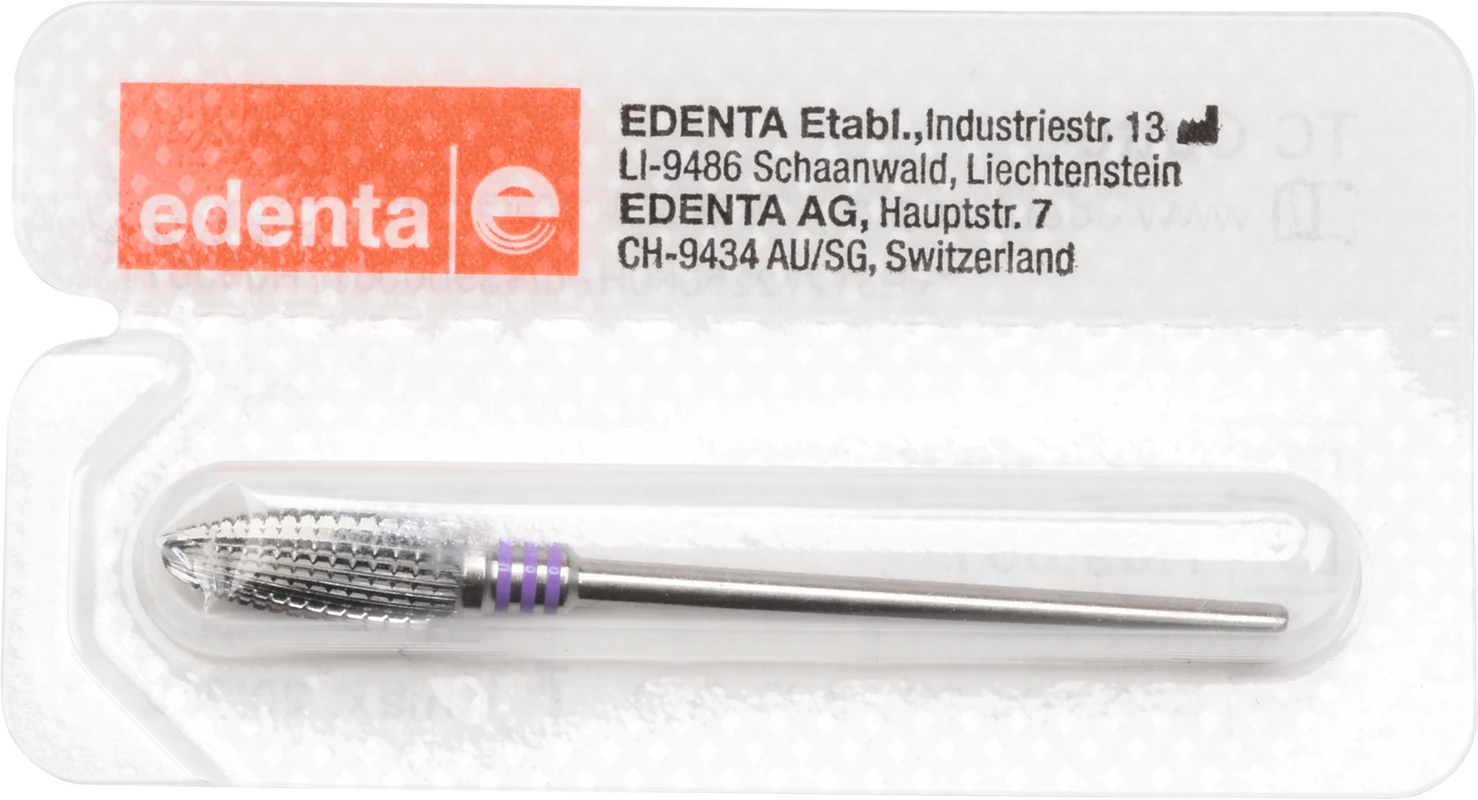 HM-Fräser Schliff 25 Stück Spiralverzahnung, 3 x violett superfein, HP, Figur 274, 14 mm, ISO 060