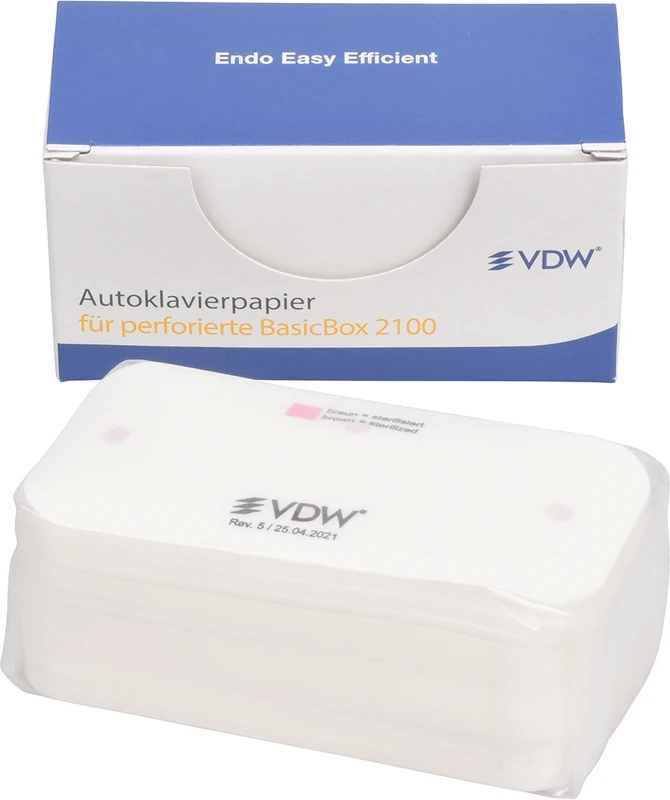Autoklavierpapier Packung 250 Stück für BasicBox