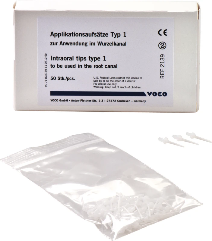 Applikationsaufsätze Typ 1 Packung 50 Aufsätze