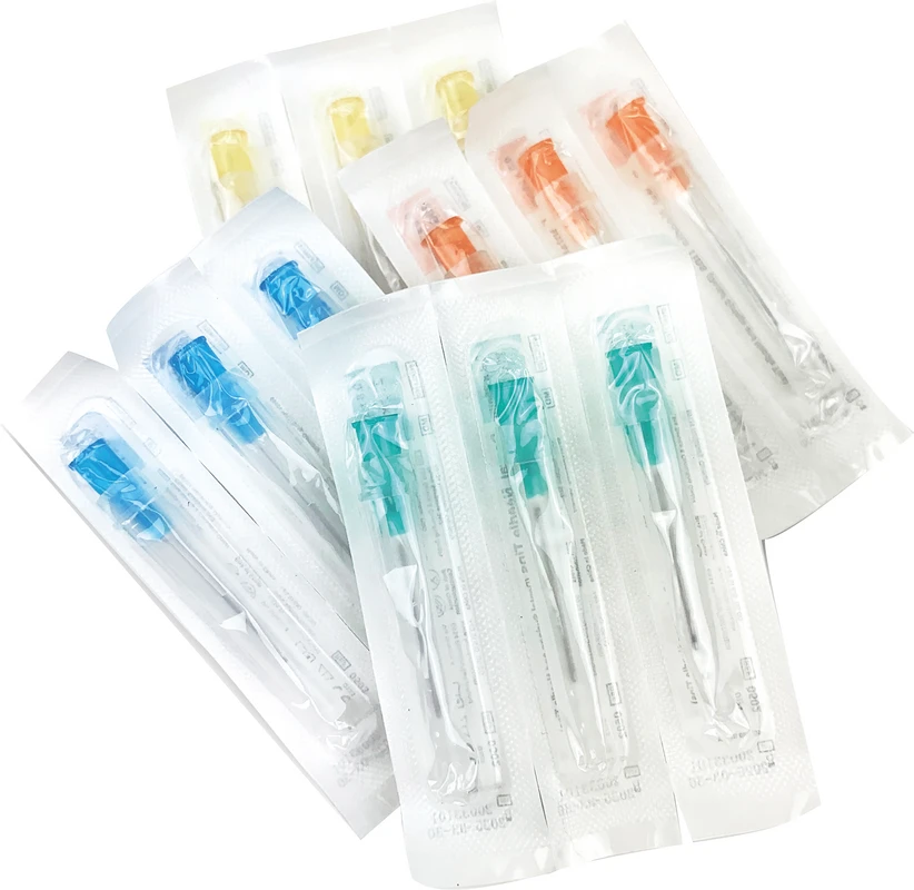 Irrigation Probe Packung 40 Stück blau, GA 23, Ø 0,6 mm