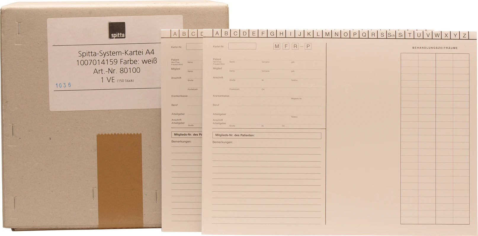 System Karteikarten A4 Spitta Verlag