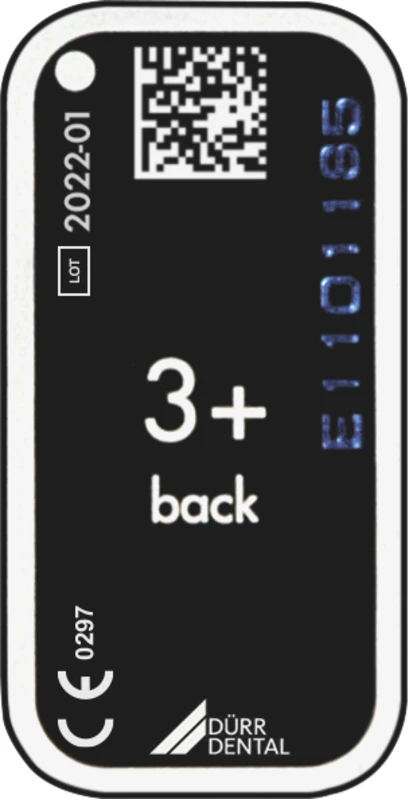 Speicherfolien VistaScan Plus Packung 2 Speicherfolien Größe 3, (2,7 x 5,4 cm)