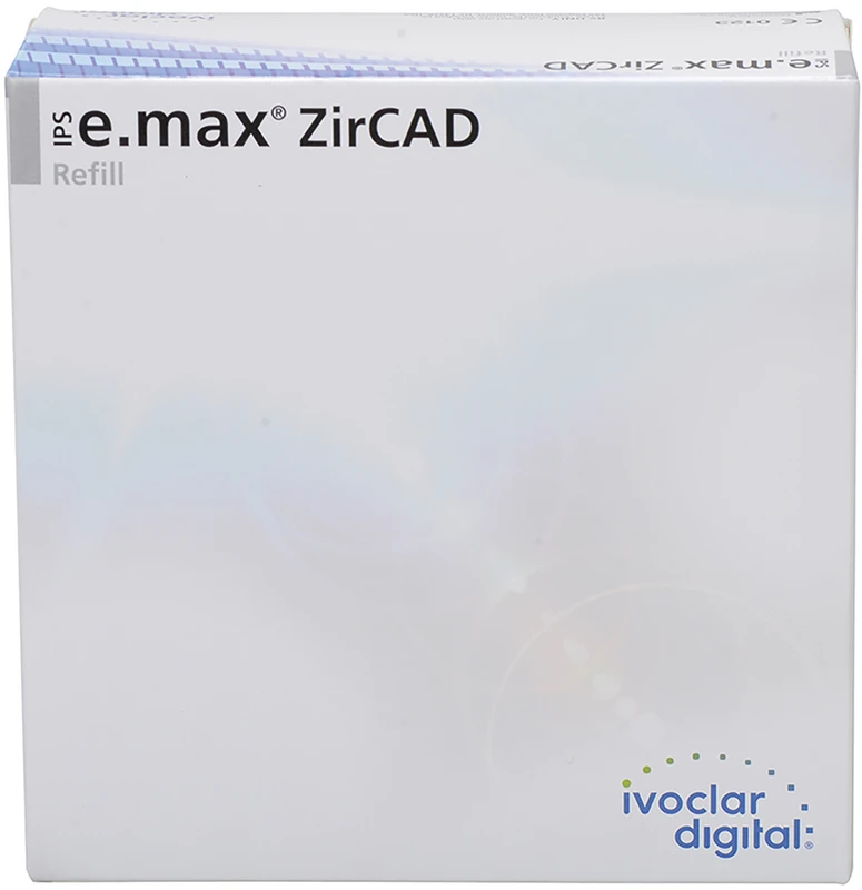 IPS e.max® ZirCAD Prime Stück Ø 98,5 mm H 14 mm, A2