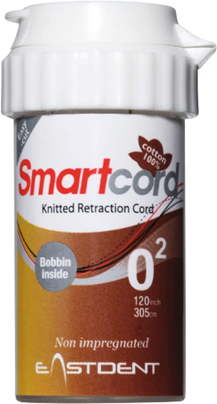 Smartcord Retraktionsfaden Dose 305 cm Größe 02, gestrickt