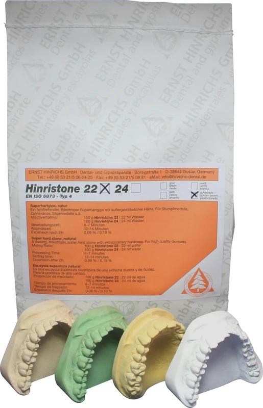 Hinristone® 22 Sack 25 kg goldbraun