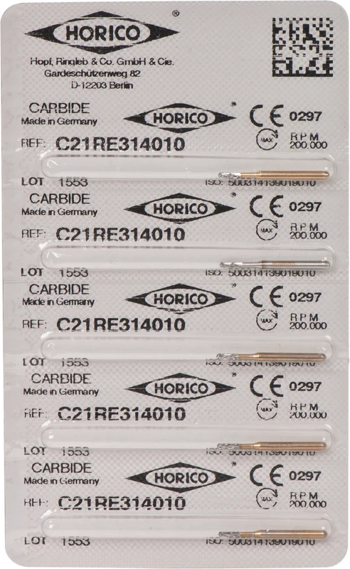 Kronentrenner C21RE Packung 5 Stück FG, Figur 139, 3,8 mm, ISO 010