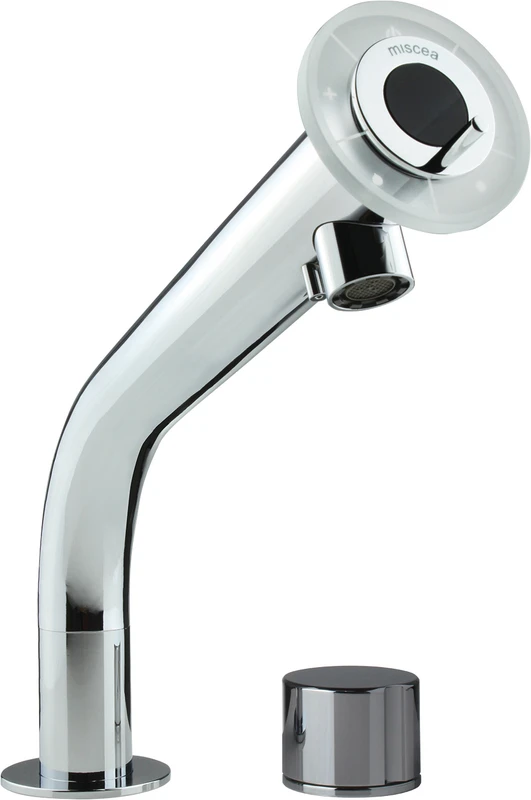 miscea KITCHEN Armatur Stück Tischauslauf Chrom mit Wasserflussregler, für Beutel
