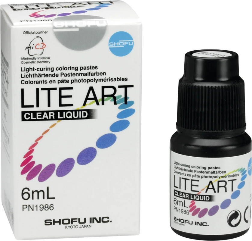 LITE ART Packung 6 ml Clear Liquid