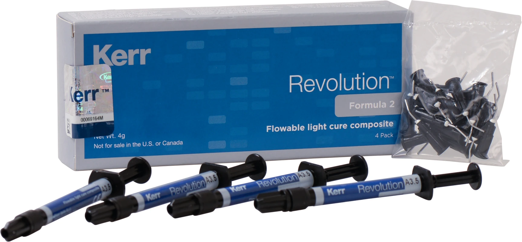 Revolution™ Formula 2 Nachfüllpackungen 4 x 1 g Spritze A3,5, 20 Spritzenaufsätze