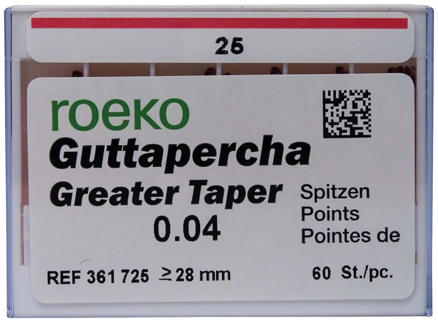 Guttapercha Greater Taper COLTENE