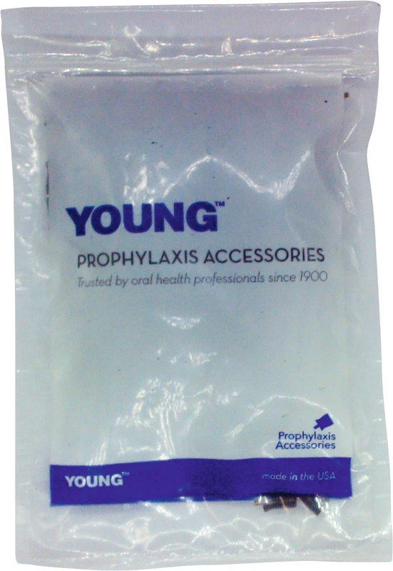 Young™ Prophylaxekelch Web grau/weiß Packung 720 Stück grau lang, weich