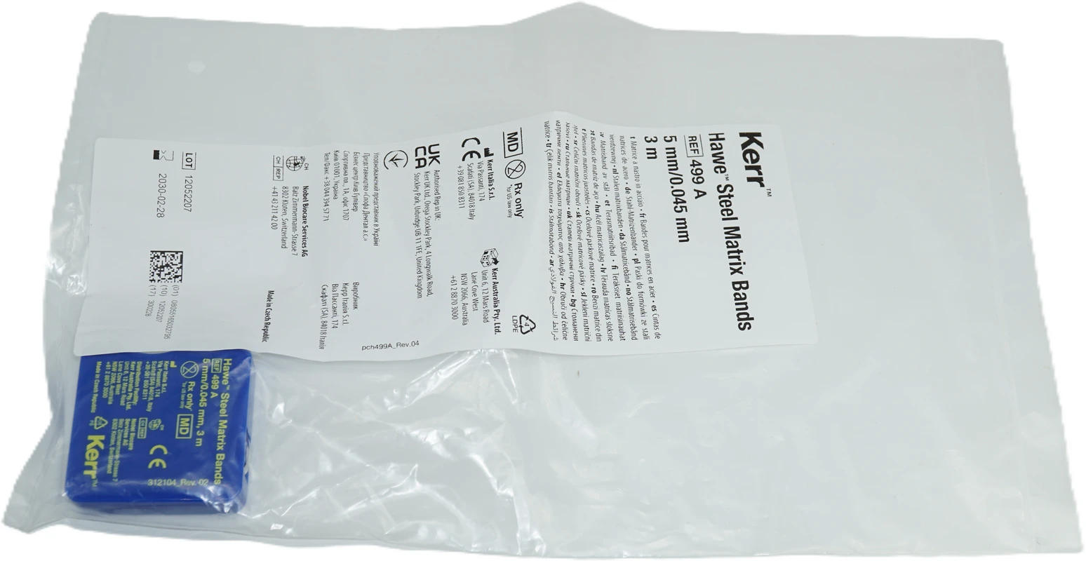 Stahl Matrizenbänder Kerr