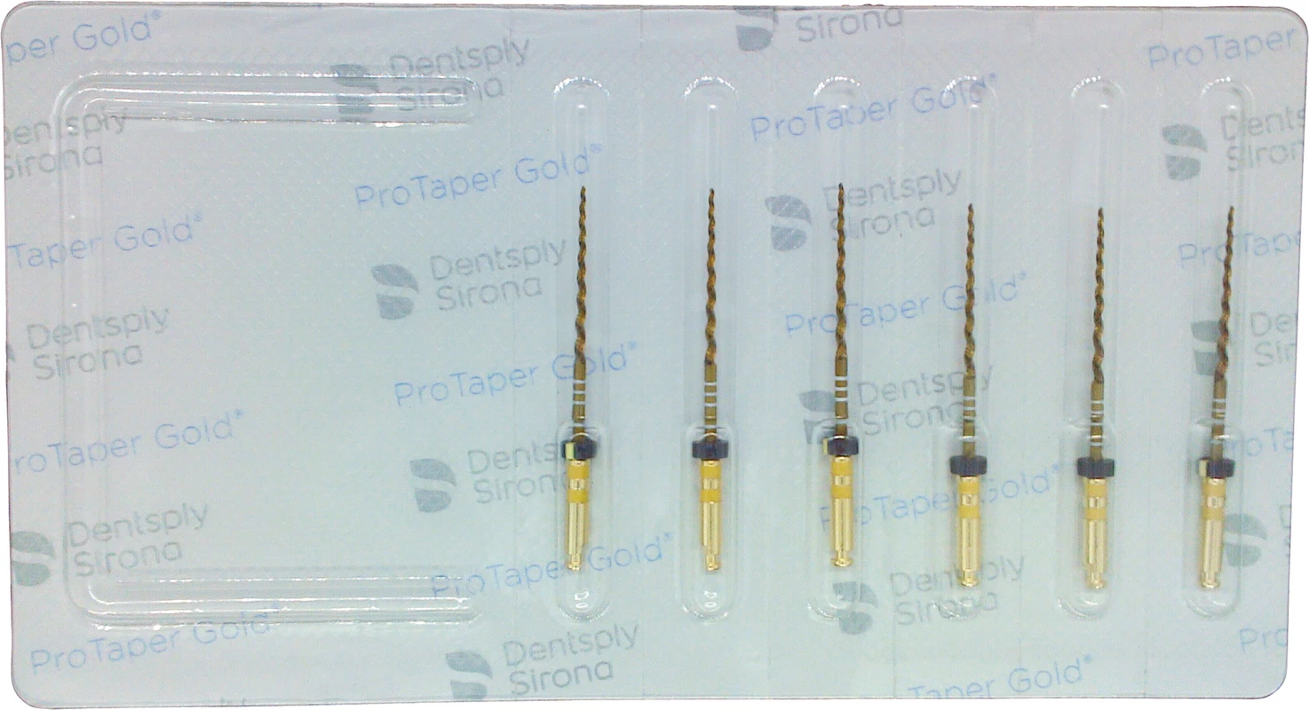 ProTaper Gold® Packung 6 Stück 25 mm, Gr. F5