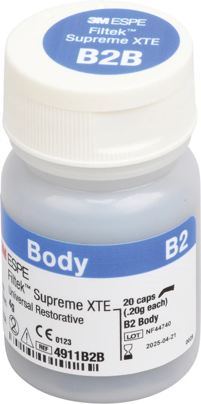 Filtek™ Supreme XTE Universal Packung 20 x 0,2 g Kapsel body B2