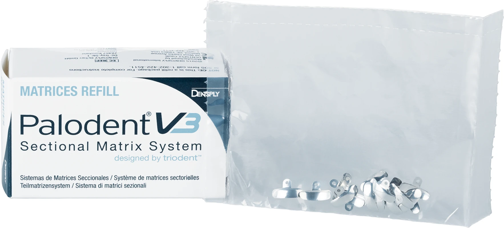 Palodent® V3 Teilmatrizensystem Packung 50 V3 Matrizen 3,5 mm