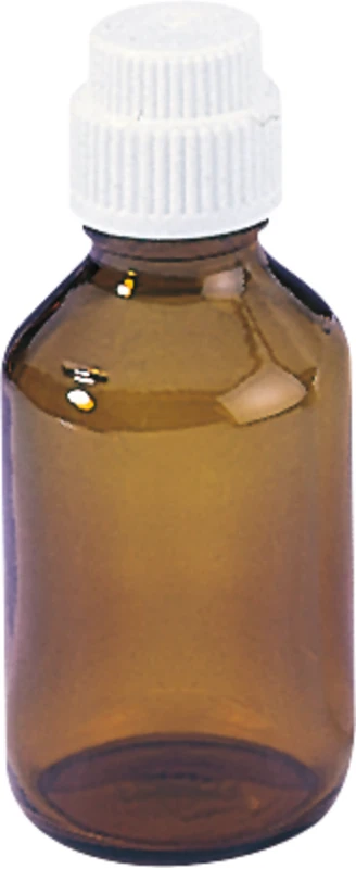 PalaXpress® Packung 5 x 80 ml Braunglasflaschen leer