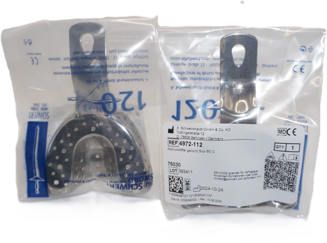 Abformlöffel bezahnt A. Schweickhardt