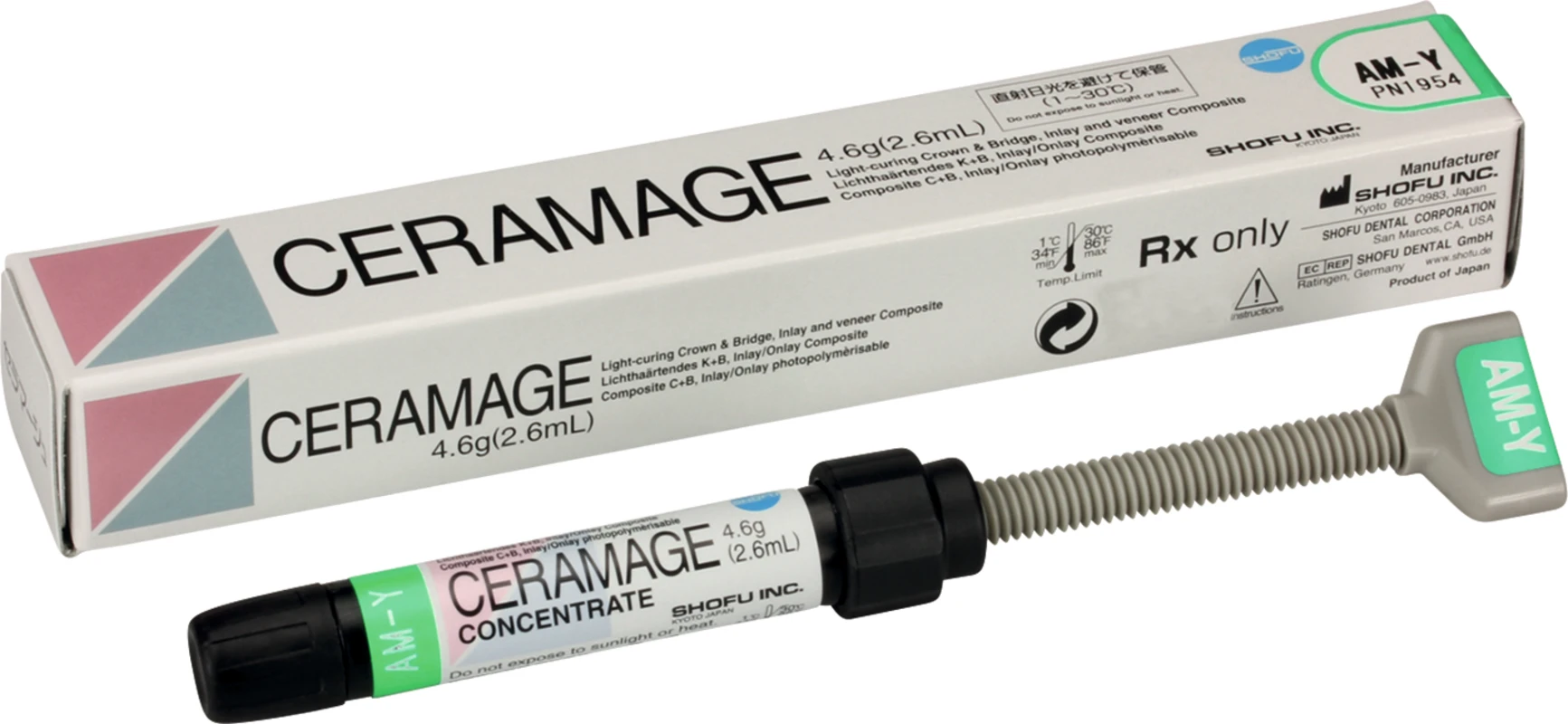 CERAMAGE Spritze 4,6 g effekt AM-Y CERAMAGE SHOFU