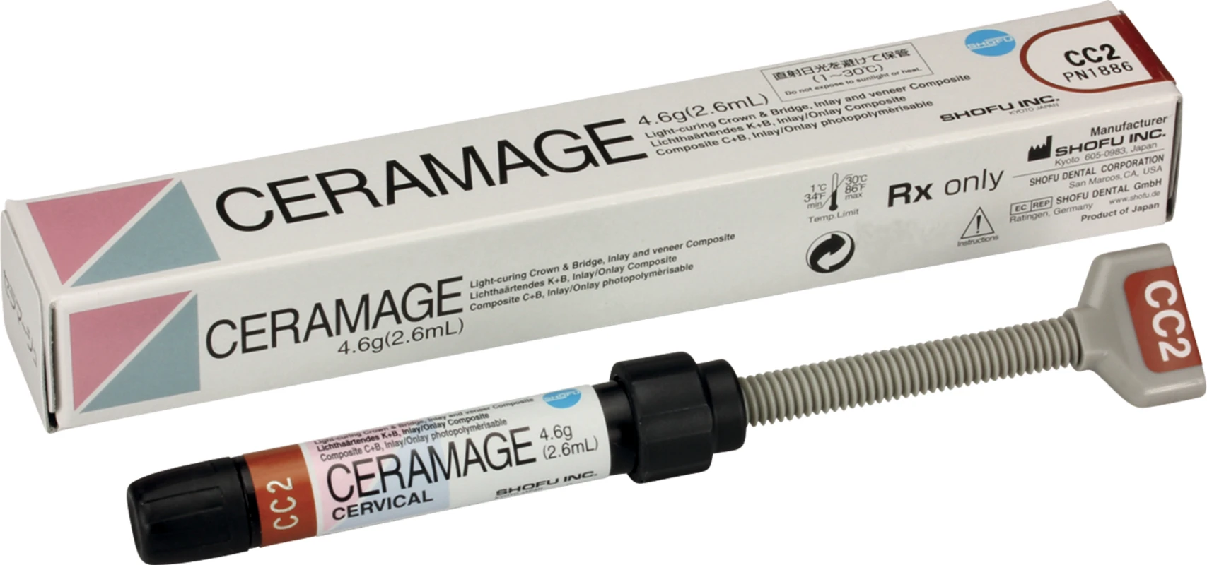 CERAMAGE Spritze 4,6 g hals C2 CERAMAGE SHOFU