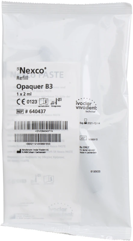 SR Nexco® Spritze 2 ml Paste opaquer B3