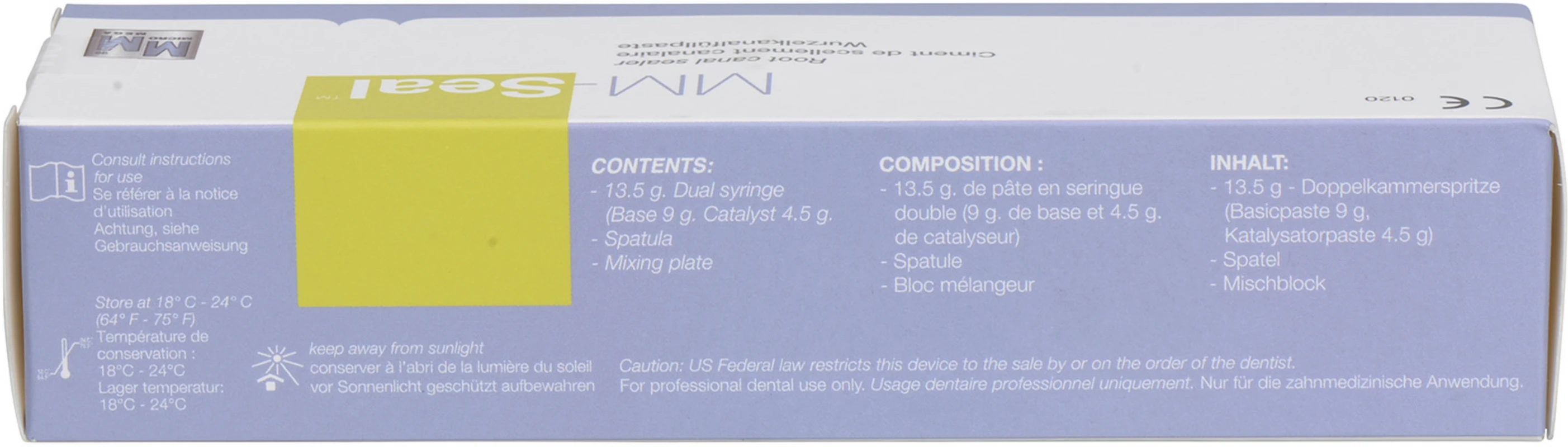 MM-Seal Packung 13,5 g Doppelkammerspritze, 1 Spatel, 1 Mischblock