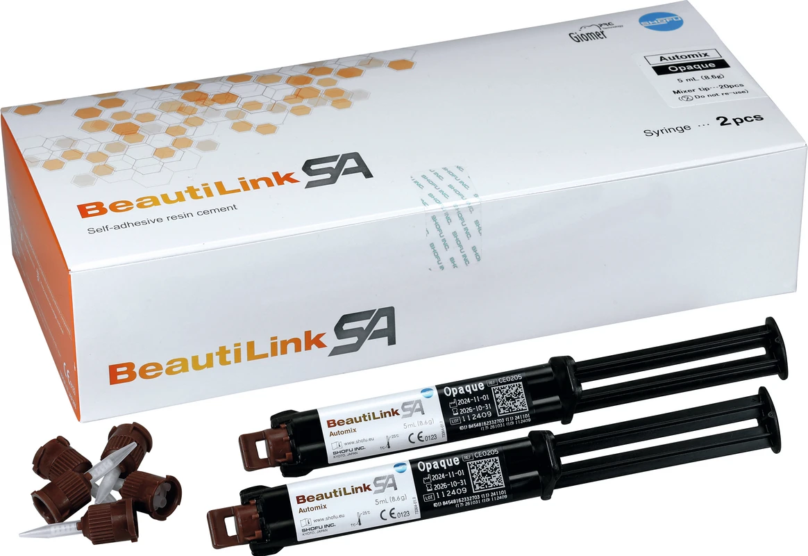 Beautilink SA Packung 2 x 5 ml Automix Spritze ivory