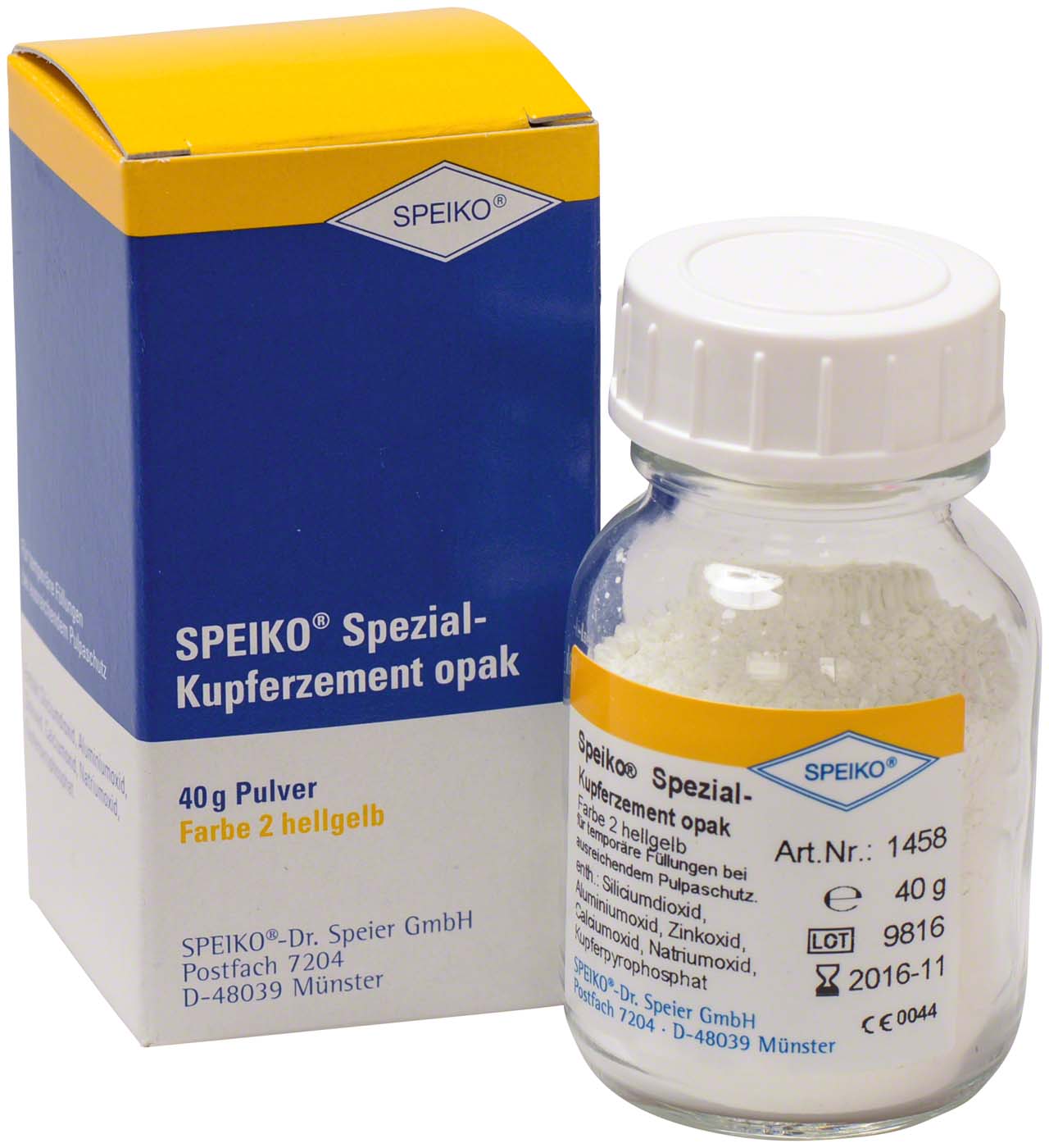 SPEIKO Spezial-Kupferzement opak SPEIKO
