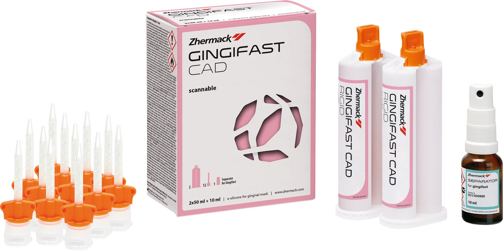 Gingifast Rigid CAD Packung 2 x 50 ml Doppelkartusche Gingifast Rigid CAD Packung 2 x 50 ml Doppelkartusche