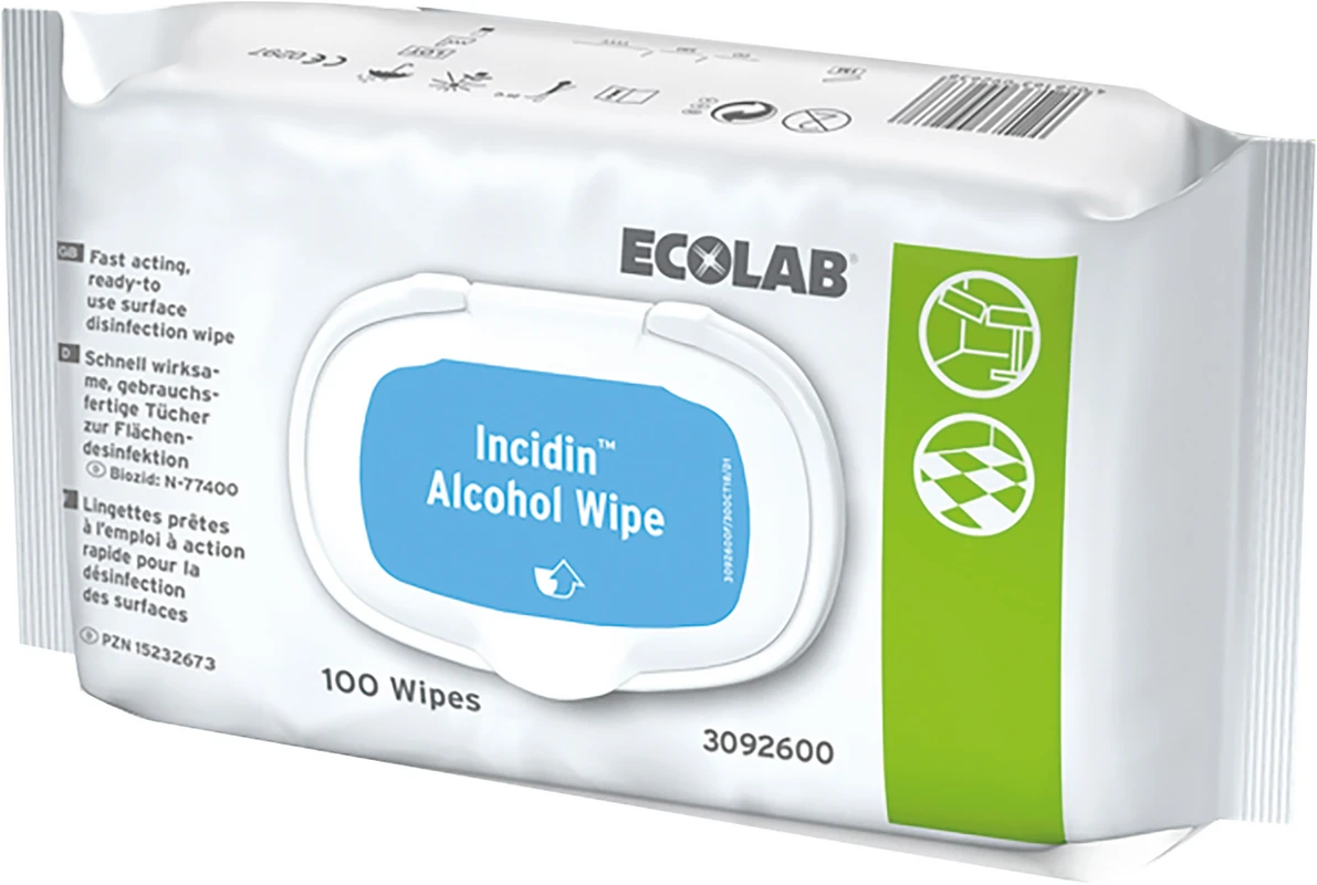 Incidin™ Alcohol Wipe Packung 6 x 100 Stück