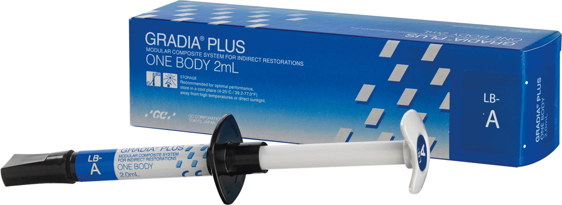 GC GRADIA® PLUS Spritze 2 ml Paste One Body LB-A GC GRADIA® PLUS GC