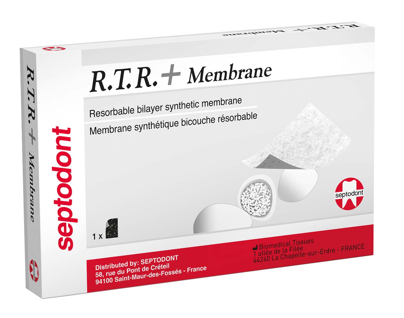 R.T.R.+ Membrane Septodont
