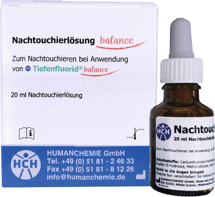 Nachtouchierlösung balance