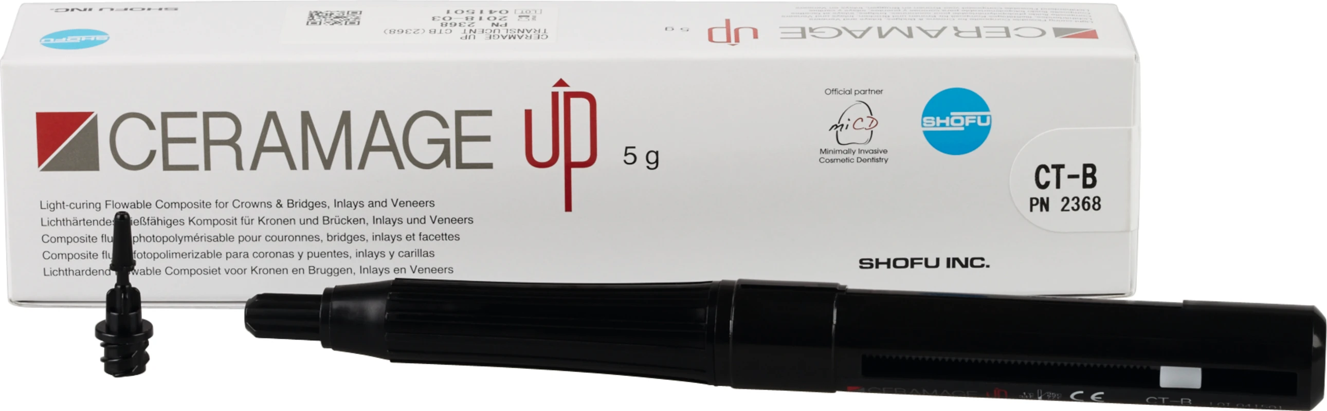 CERAMAGE UP Spritze 5 g Komposit translucent CT-B CERAMAGE UP SHOFU