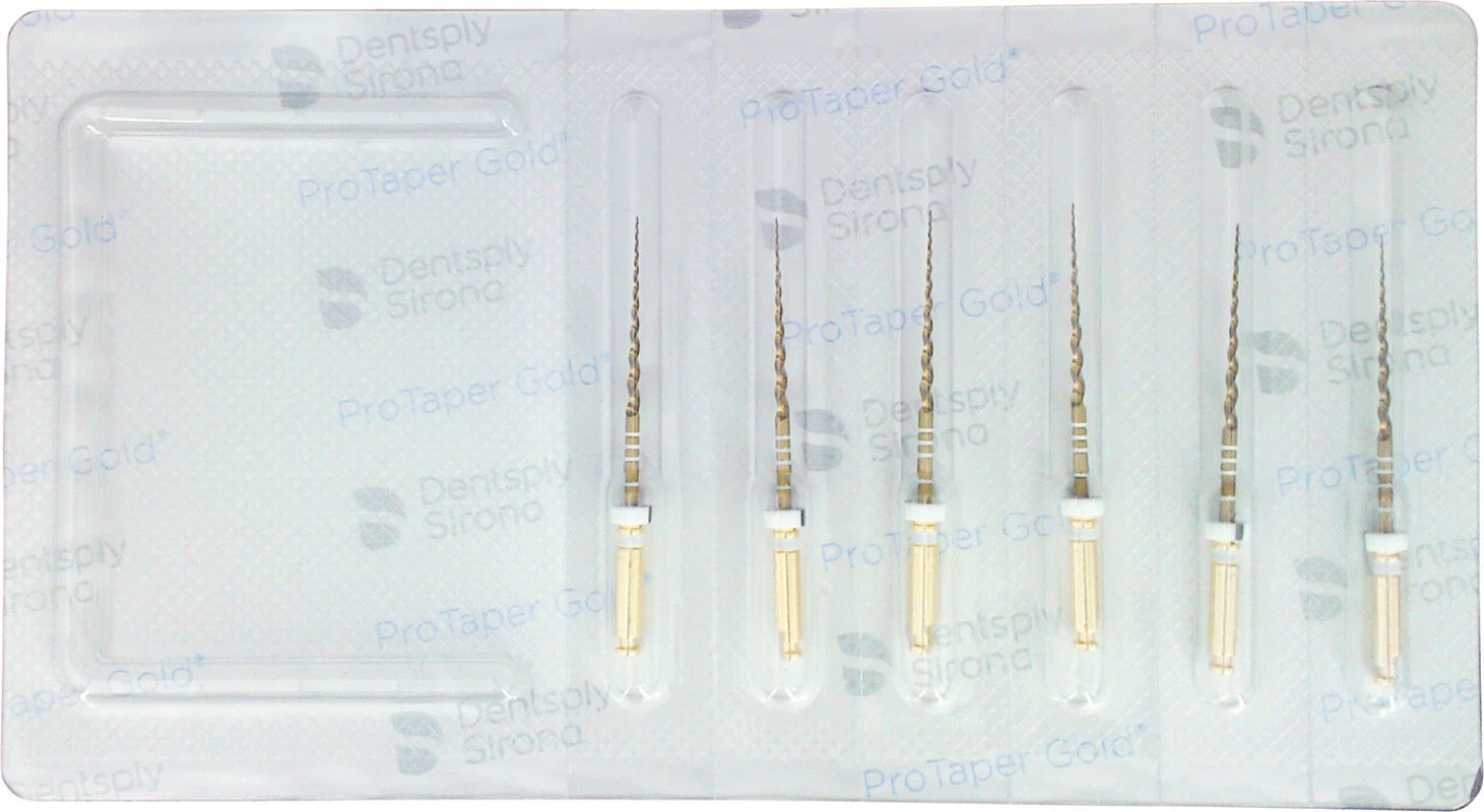 ProTaper Gold® Packung 6 Stück 25 mm, Gr. S2