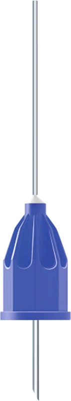 transcodent™ Einmal-Pastenkanülen Packung 100 Stück blau, 0,6 x 23 mm