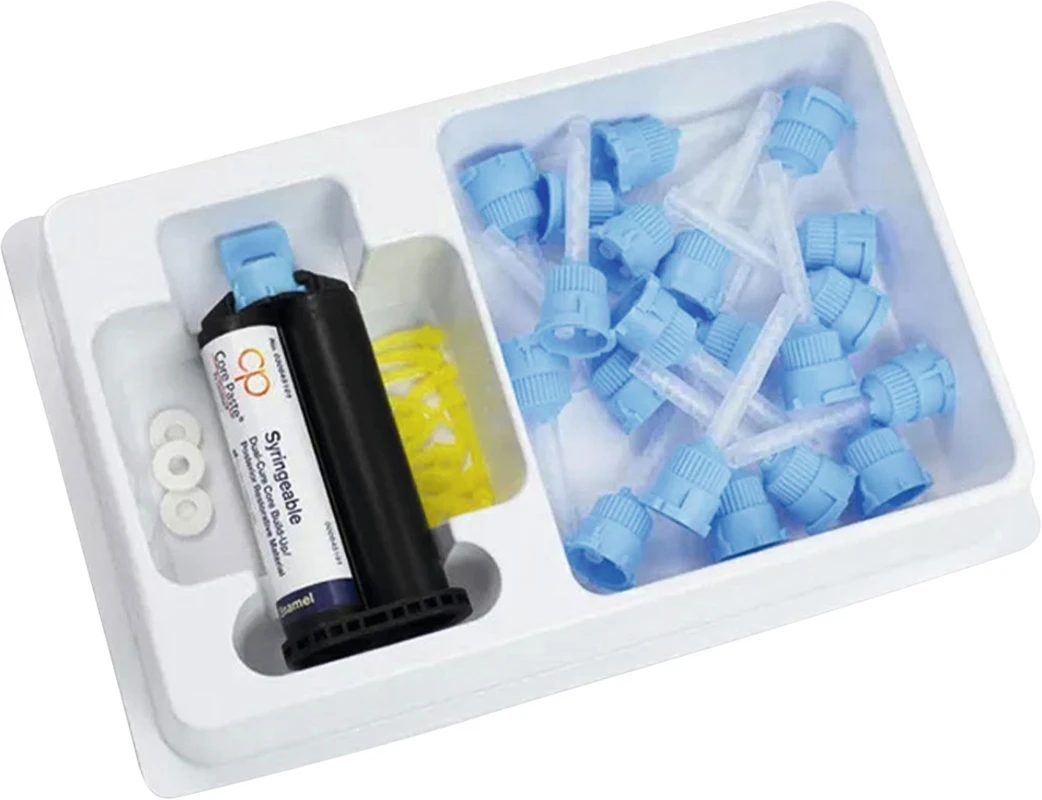 Core Paste Refillkit 50 g Kartusche enamel, dualhärtend, Zubehör